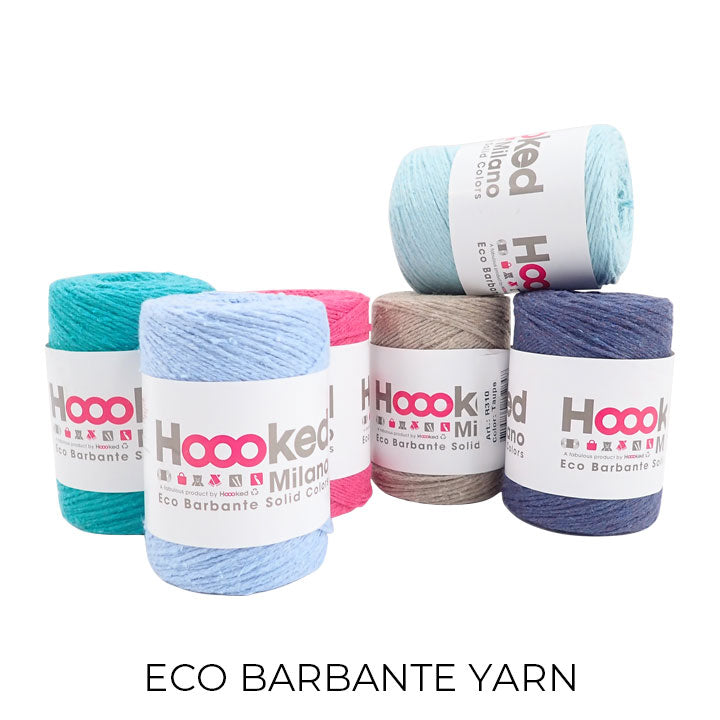 Hoooked Whale Pepper Yarn Kit W/Eco Barbante Yarn