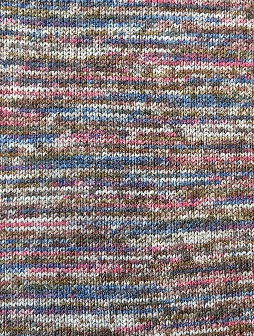 3386172 Batik Elements Swirl Rainbow 80% Acrylic 20% Wool Yarn - 100g Double Knit