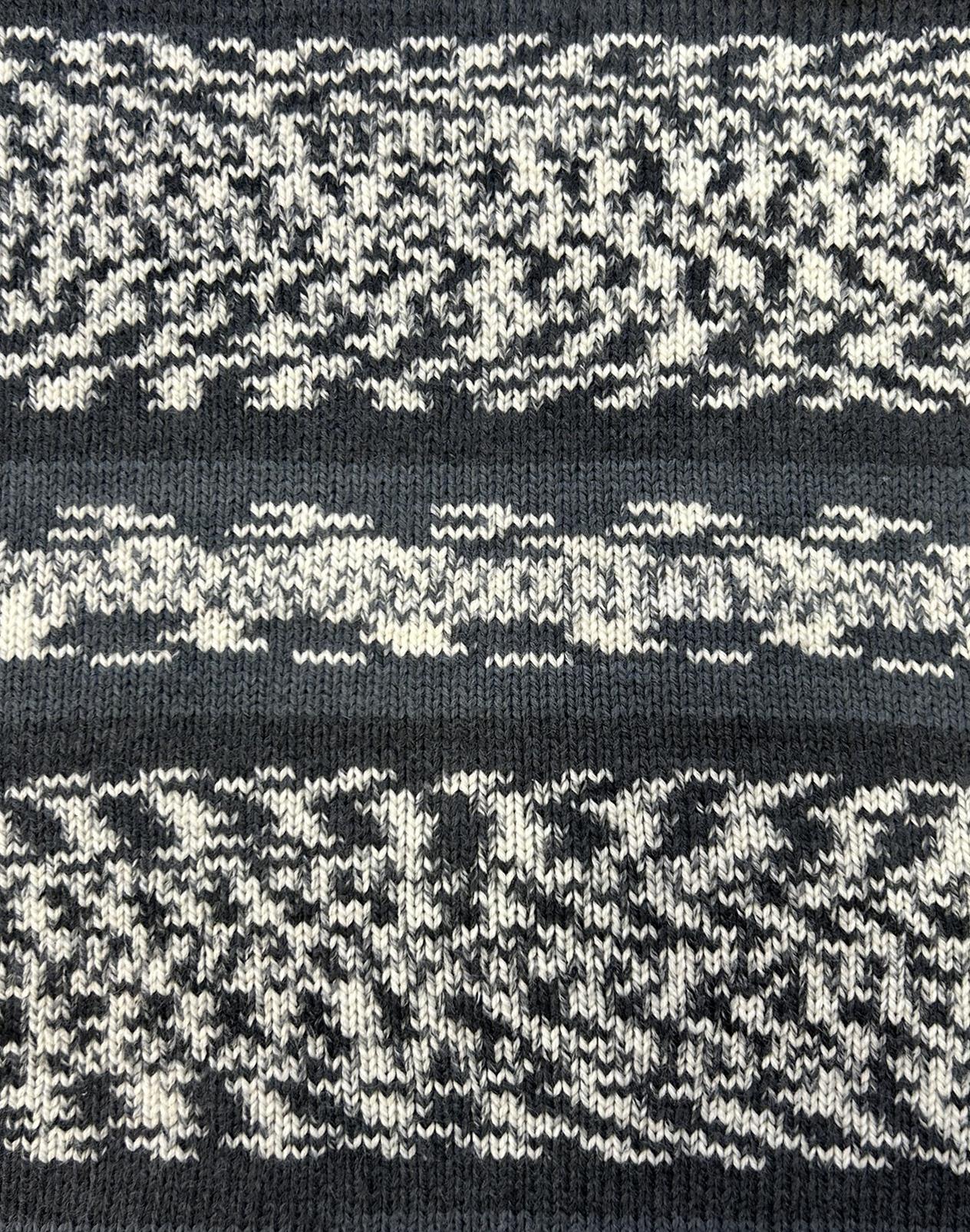 340 5335 Easy Fair Isle Effect Mull Yarn - 100g Aran