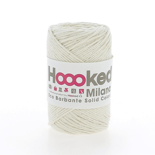 [Hoooked] D100 Eco Barbante Milano Almond Cotton Yarn - 102M, 100g