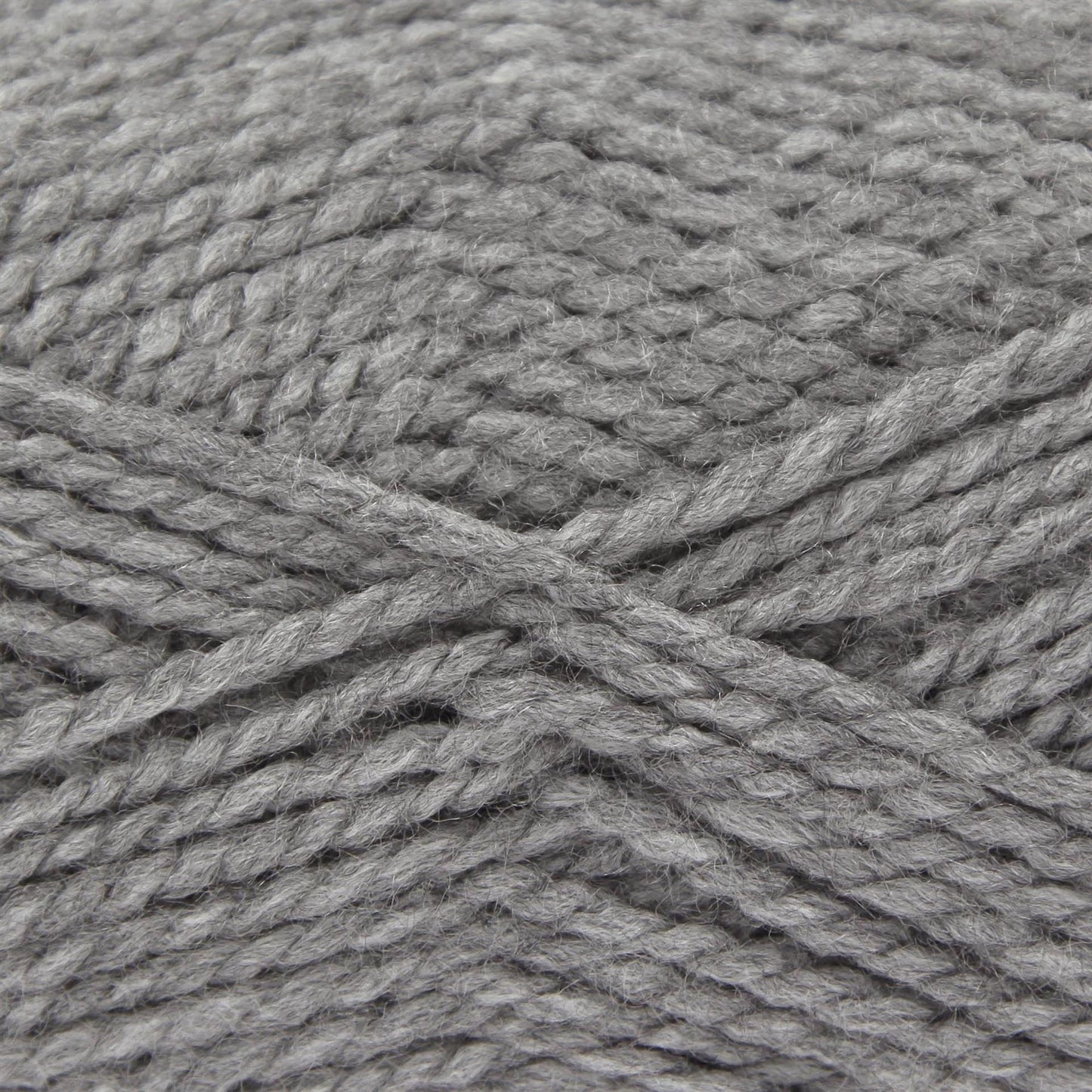 77547 Big Value Grey Yarn - 152M, 100g Chunky