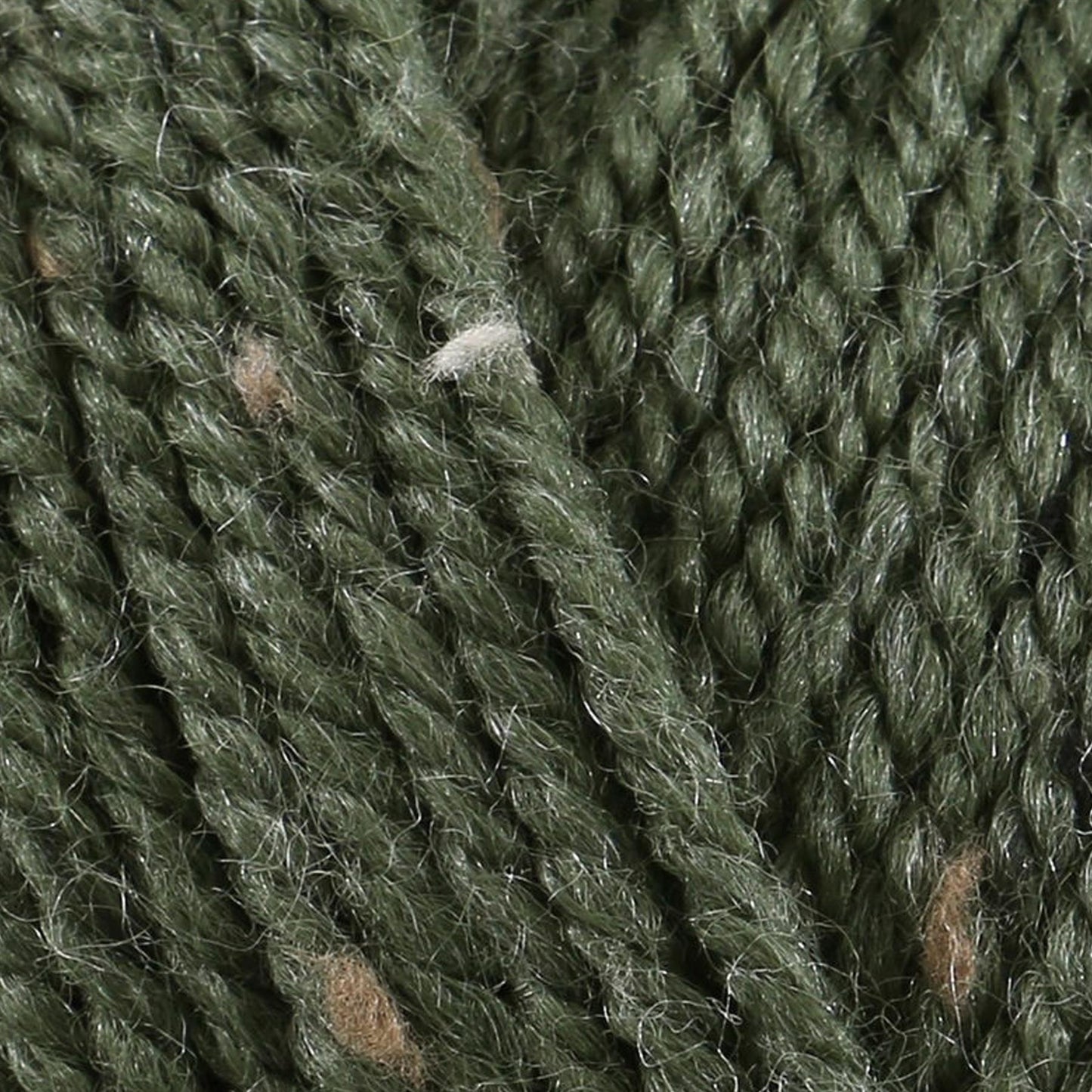 DAT14 Rustic Aran Green 77% Acrylic / 20% Wool / 3% Viscose Yarn - 400g Aran