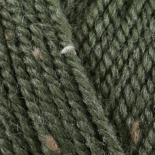 DAT14 Rustic Aran Green 77% Acrylic / 20% Wool / 3% Viscose Yarn - 400g Aran