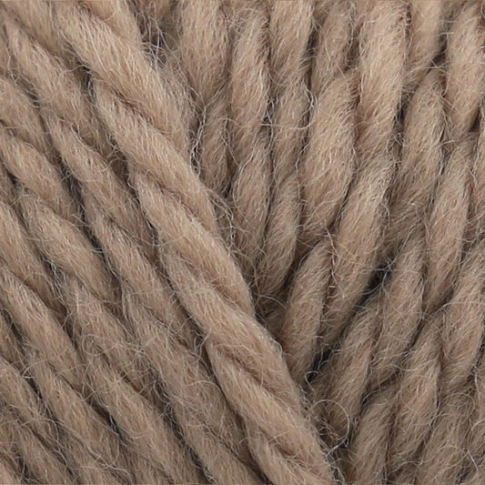 Mode Cappuccino 100% Wool Chunky Wool Yarn - Approx 100 Mtrs (109 Yards), 100g