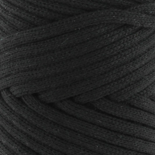 [Hoooked] Cordino Night Black Cotton Macrame Cord - 54M, 150g