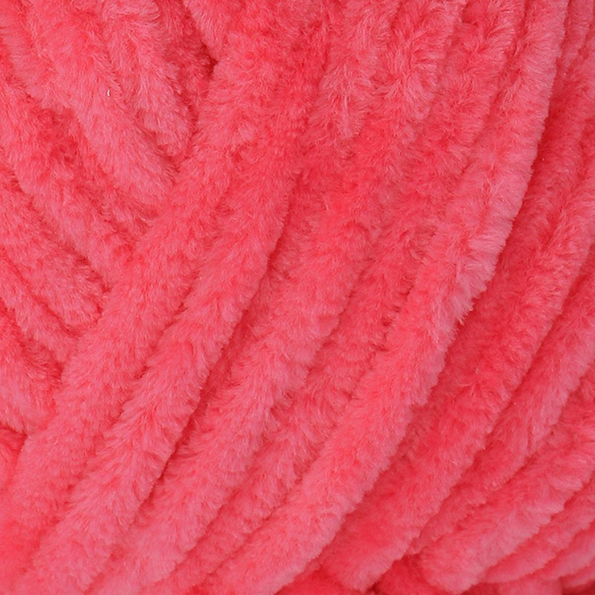 1274740 Yummy Disco Pink Yarn - 120M, 100g Novelty