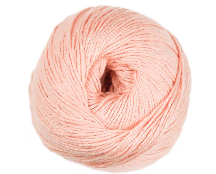 2997131 Naturals Bamboo Cotton Peach (7131) 40% Cotton, 60% Bamboo Yarn - 100g Double Knit