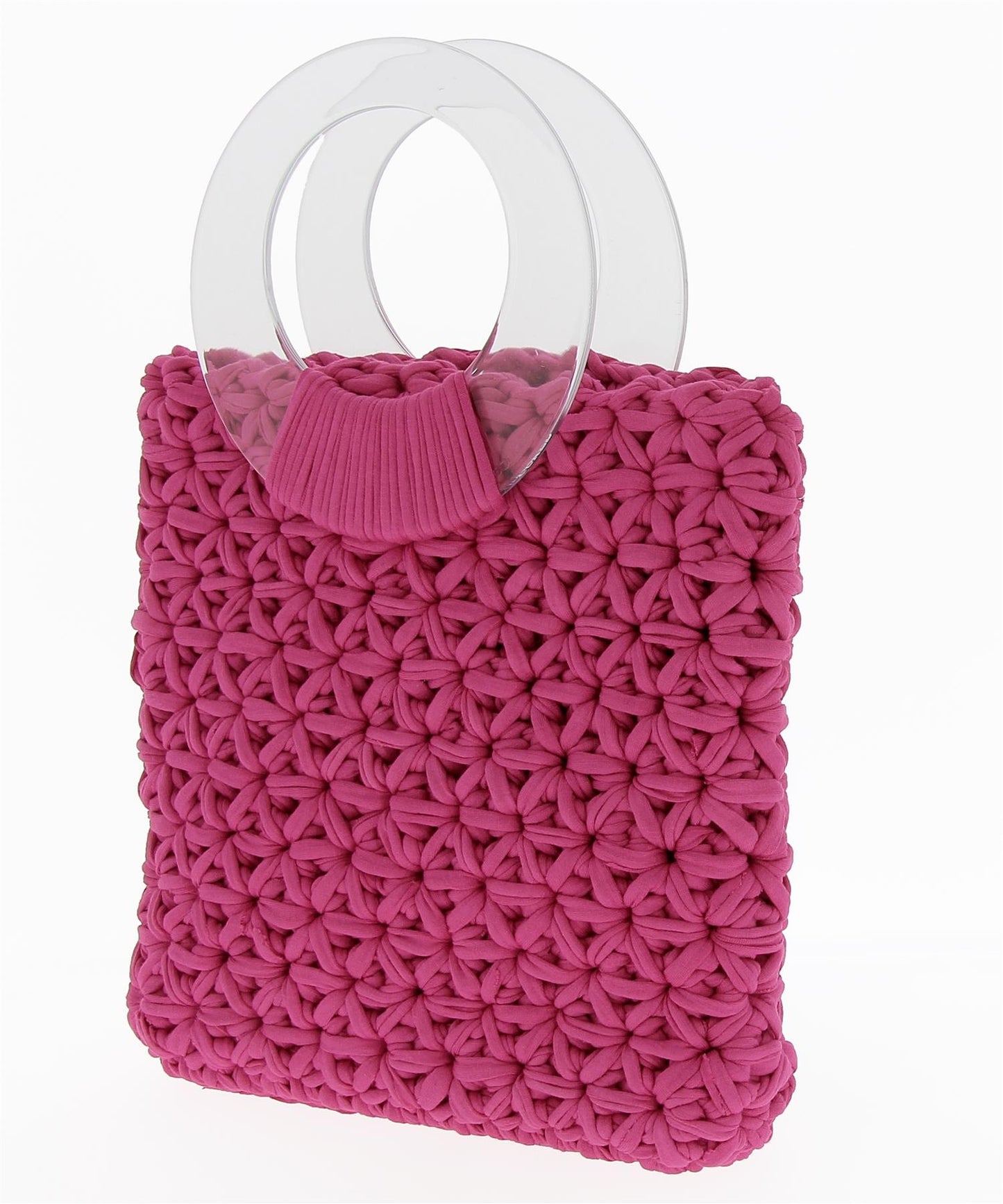 Hoooked RibbonXL Bubblegum Cotton Marbella Bag Crochet Kit