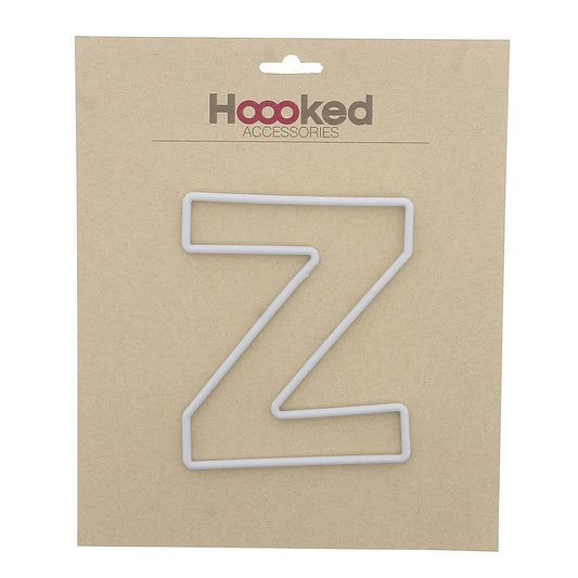 [Hoooked] Recycled Plastic Frame Plastic Letter Z - 150mm