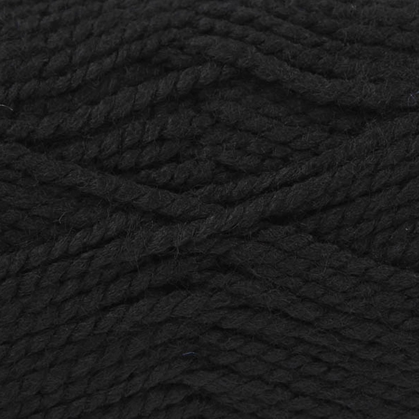 77554 Big Value Black Yarn - 152M, 100g Chunky