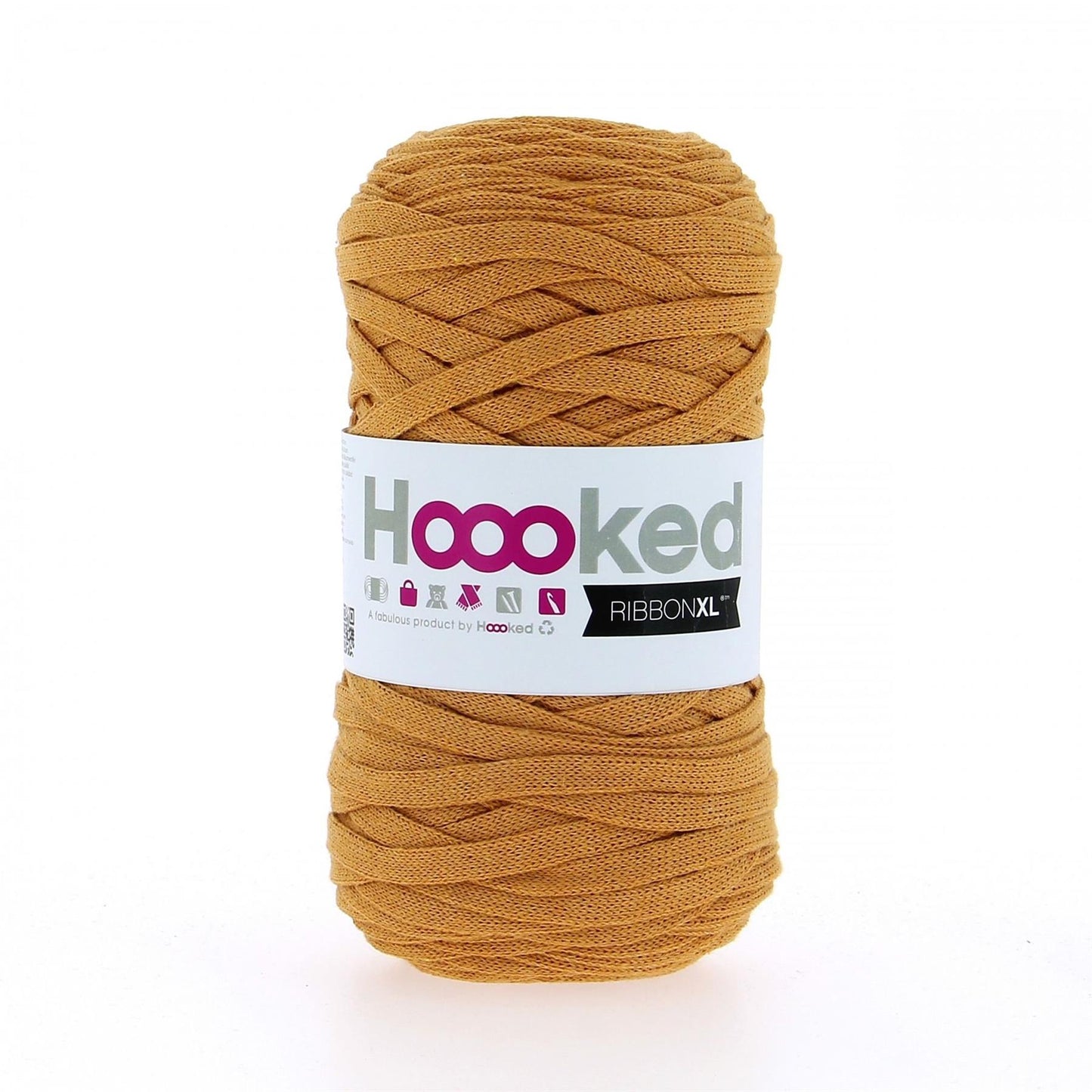 Hoooked RibbonXL Harvest Ocre Cotton Yarn - 120M 250g