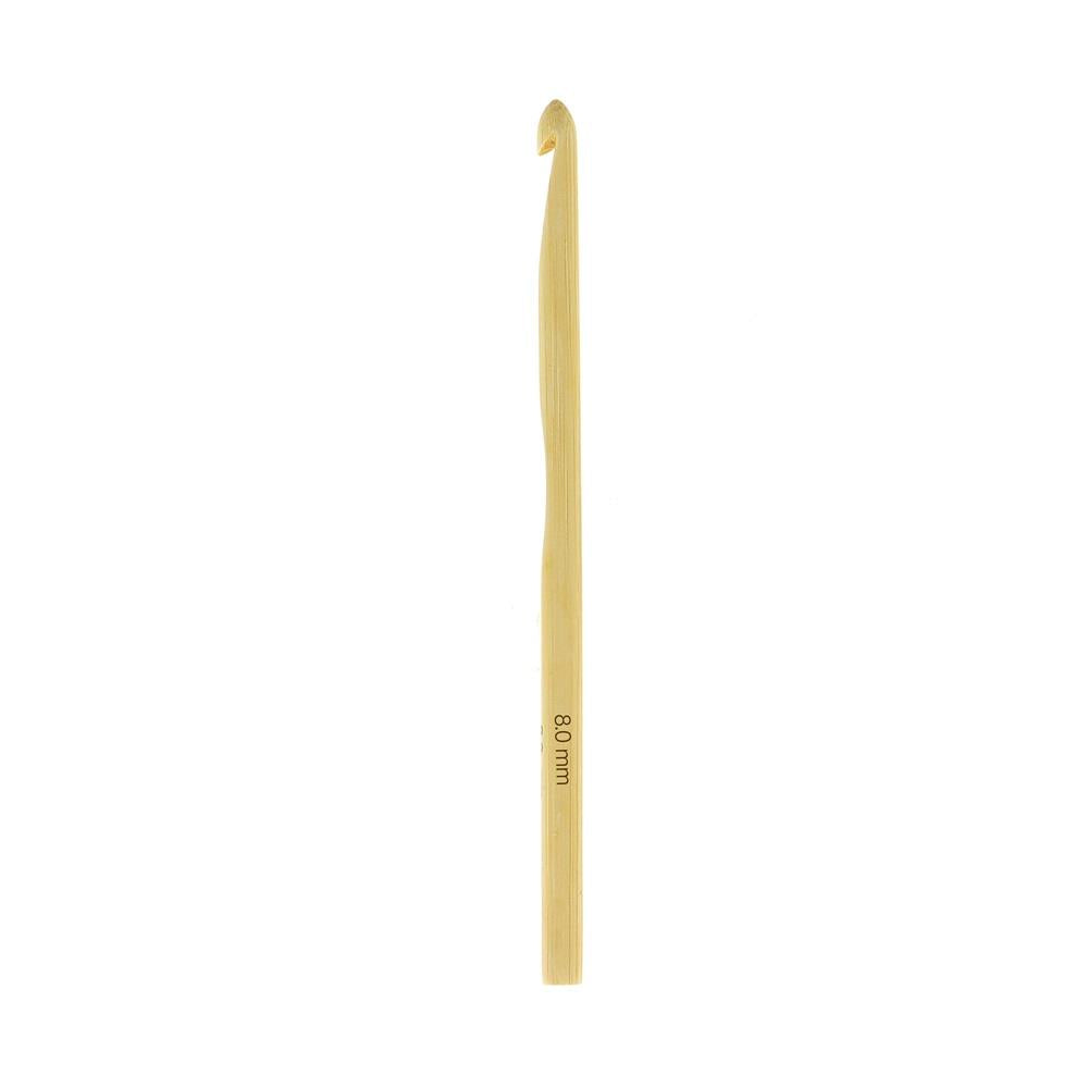 NE025 Bamboo Bamboo Crochet Hook - 8mm