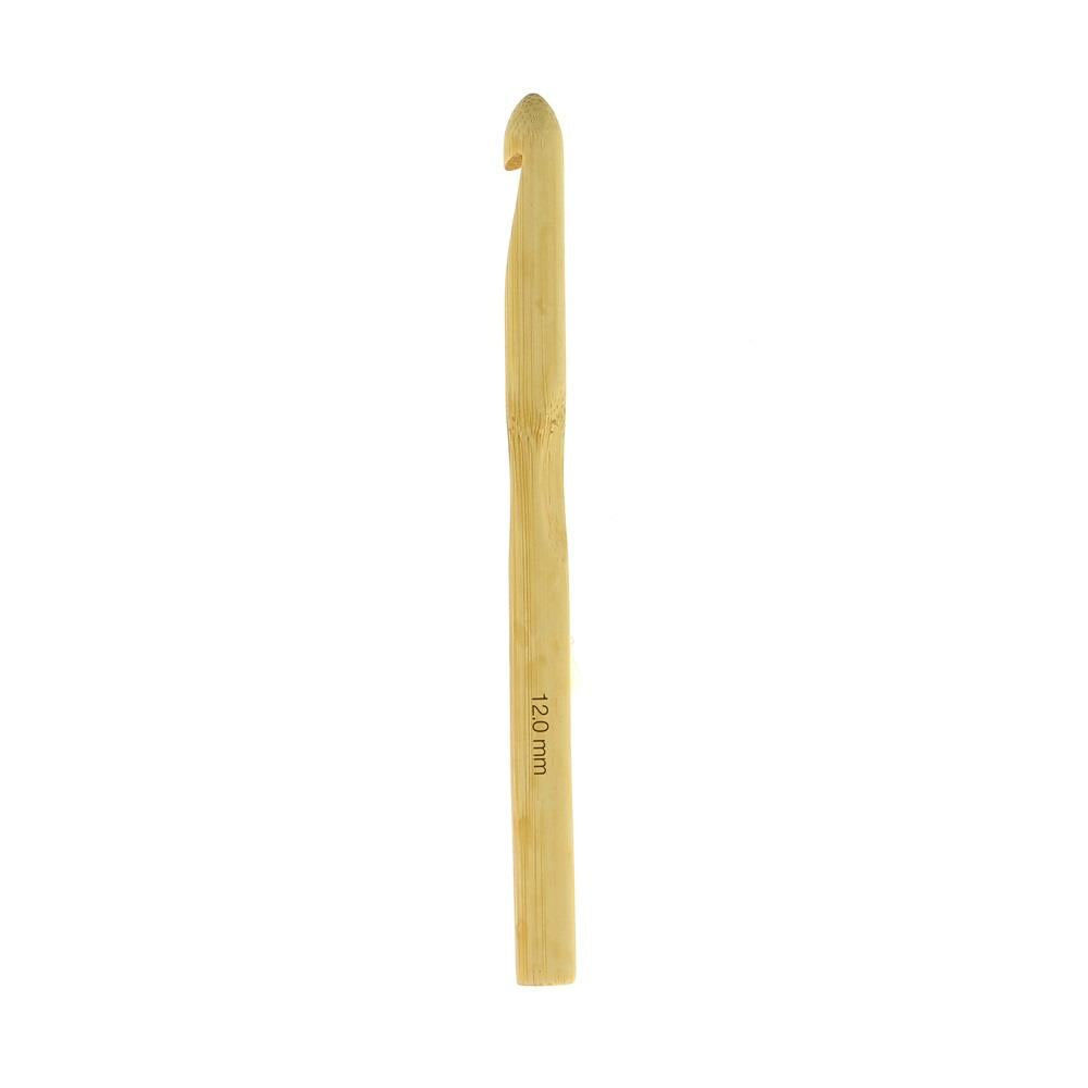 NE001 Bamboo Bamboo Crochet Hook - 12mm