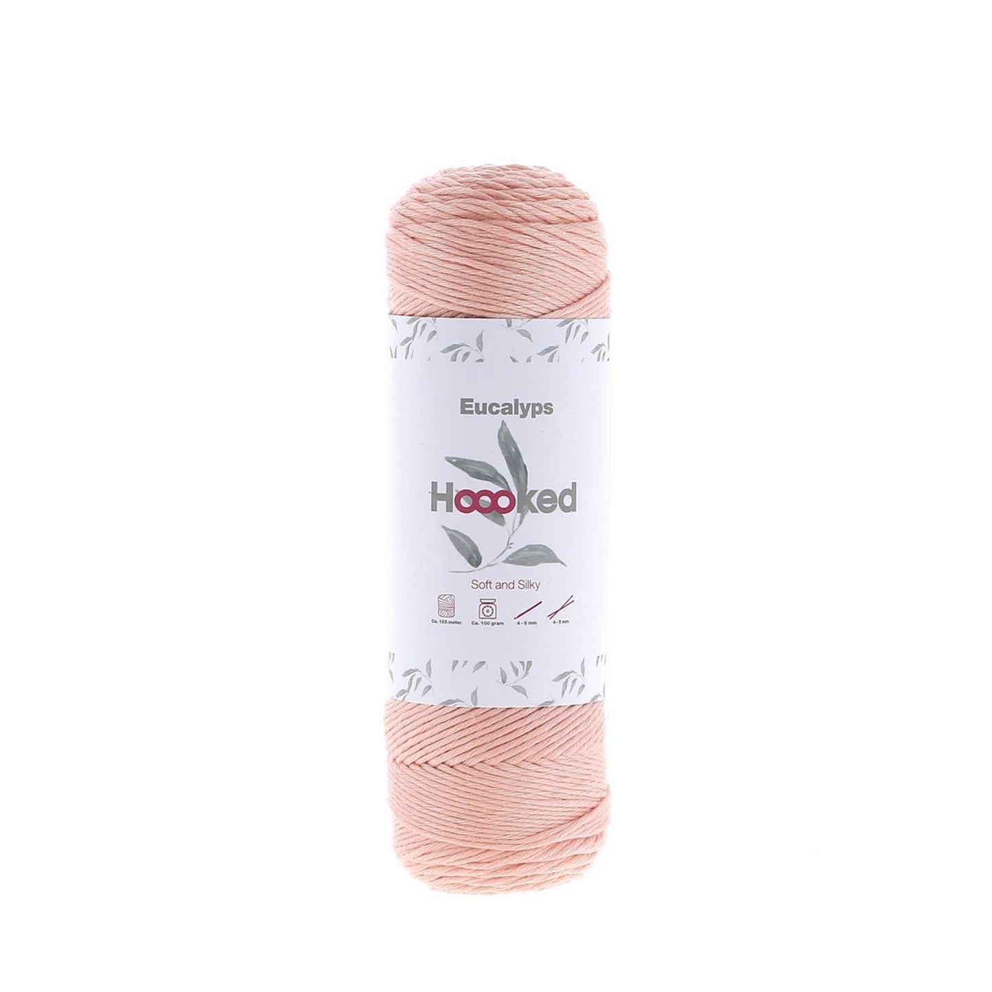 Hoooked Eucalyps Dalia Peach Eucalyptus Yarn - 165M 100g