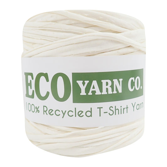 Eco Yarn Co off-White Cotton T-Shirt Yarn - 120M 700g