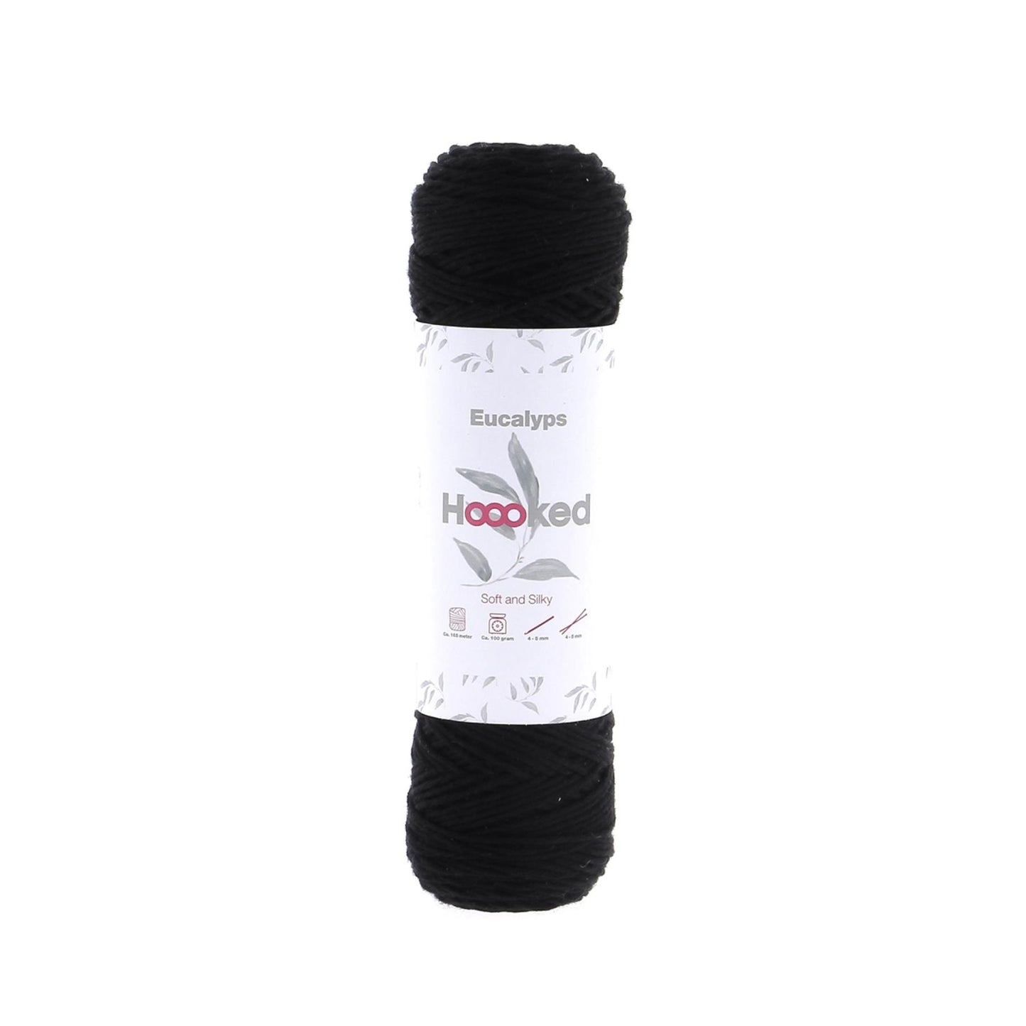 Hoooked Eucalyps Neroni Black Eucalyptus Yarn - 165M 100g