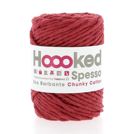 [Hoooked] S1000200 Spesso Chunky Ruby Cotton Yarn - 50M, 200g