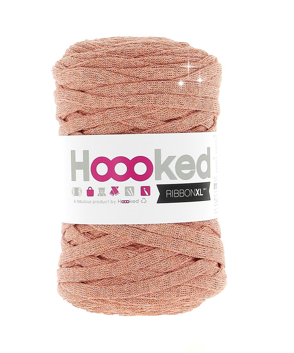 RXL LUREX 6 RibbonXL Lurex Rose Gold Cotton Yarn - 120M, 250g