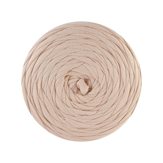 Zpagetti Beige Cotton T-Shirt Yarn - 120M, 700g