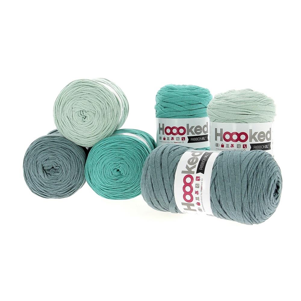 Hoooked RibbonXL Catchy Spring Cotton Yarn - 120M 250g (Pack of 6)