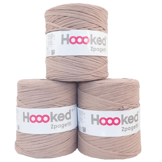 Hoooked Zpagetti Grape Purple Cotton T-Shirt Yarn - 120M 700g (Pack of 3)