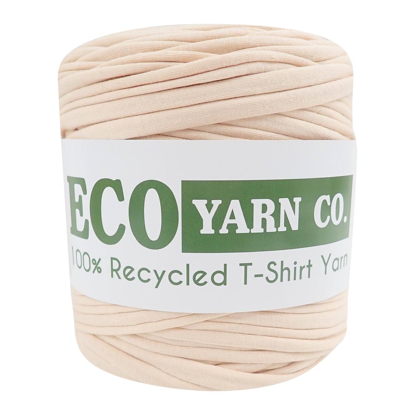 Eco Yarn Co Beige Cotton T-Shirt Yarn - 120M 700g