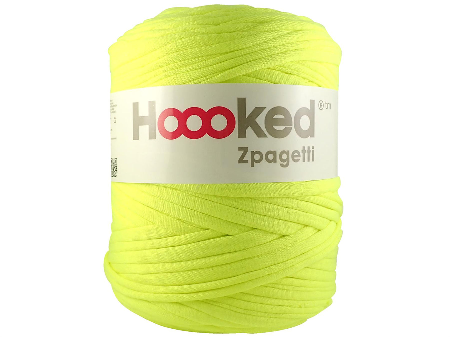 Hoooked Zpagetti Neon Yellow Cotton T-Shirt Yarn - 120M 700g