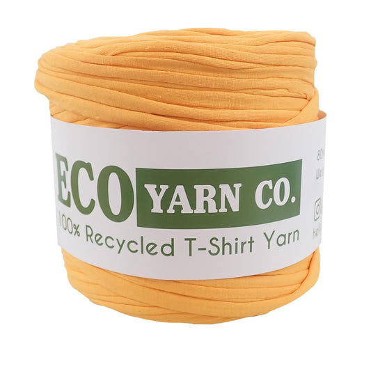 Eco Yarn Co Light Orange Cotton T-Shirt Yarn - 120M 700g