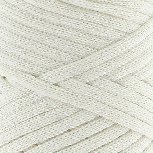 [Hoooked] Cordino Pearl White Cotton Macrame Cord - 54M, 150g