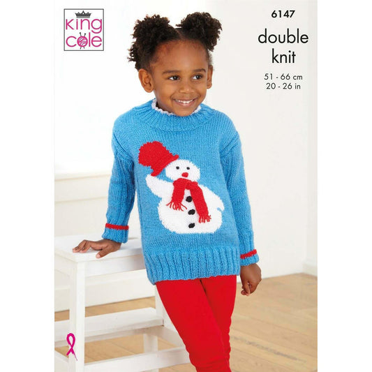 [King Cole] P6147 Pattern - Double Knit