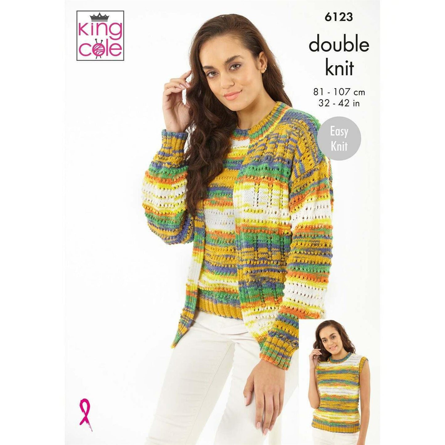 [King Cole] P6123 Pattern - Double Knit