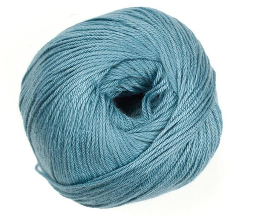 2997145 Naturals Bamboo Cotton Ocean (7145) 40% Cotton, 60% Bamboo Yarn - 100g Double Knit