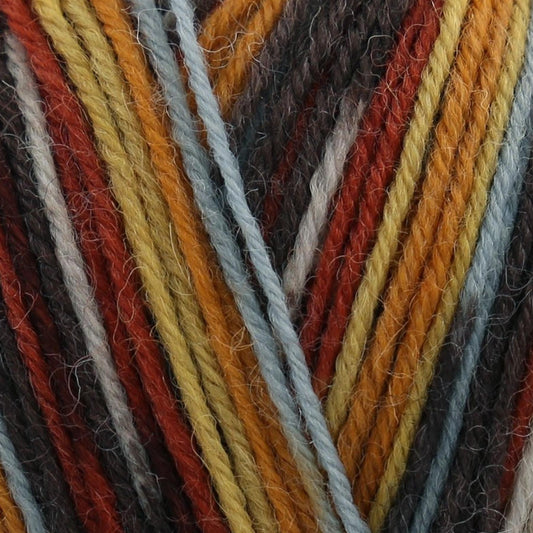 3393819 Head Over Heals Kalgoorie Gold Fields 75% Superwash Wool, 25% Nylon Australia Yarn - 100g 4 Ply