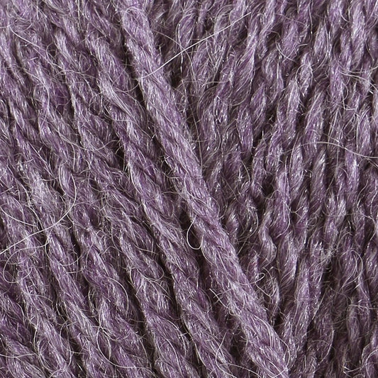 AL5 Aztec Purple 90% Acrylic 10% Alpaca Yarn - 100g Aran