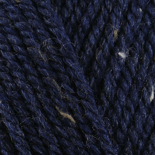 DAT24 Rustic Aran Blue 77% Acrylic / 20% Wool / 3% Viscose Yarn - 400g Aran