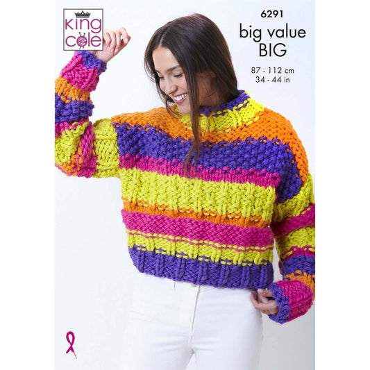 [King Cole] P6291 Pattern - Mega Chunky