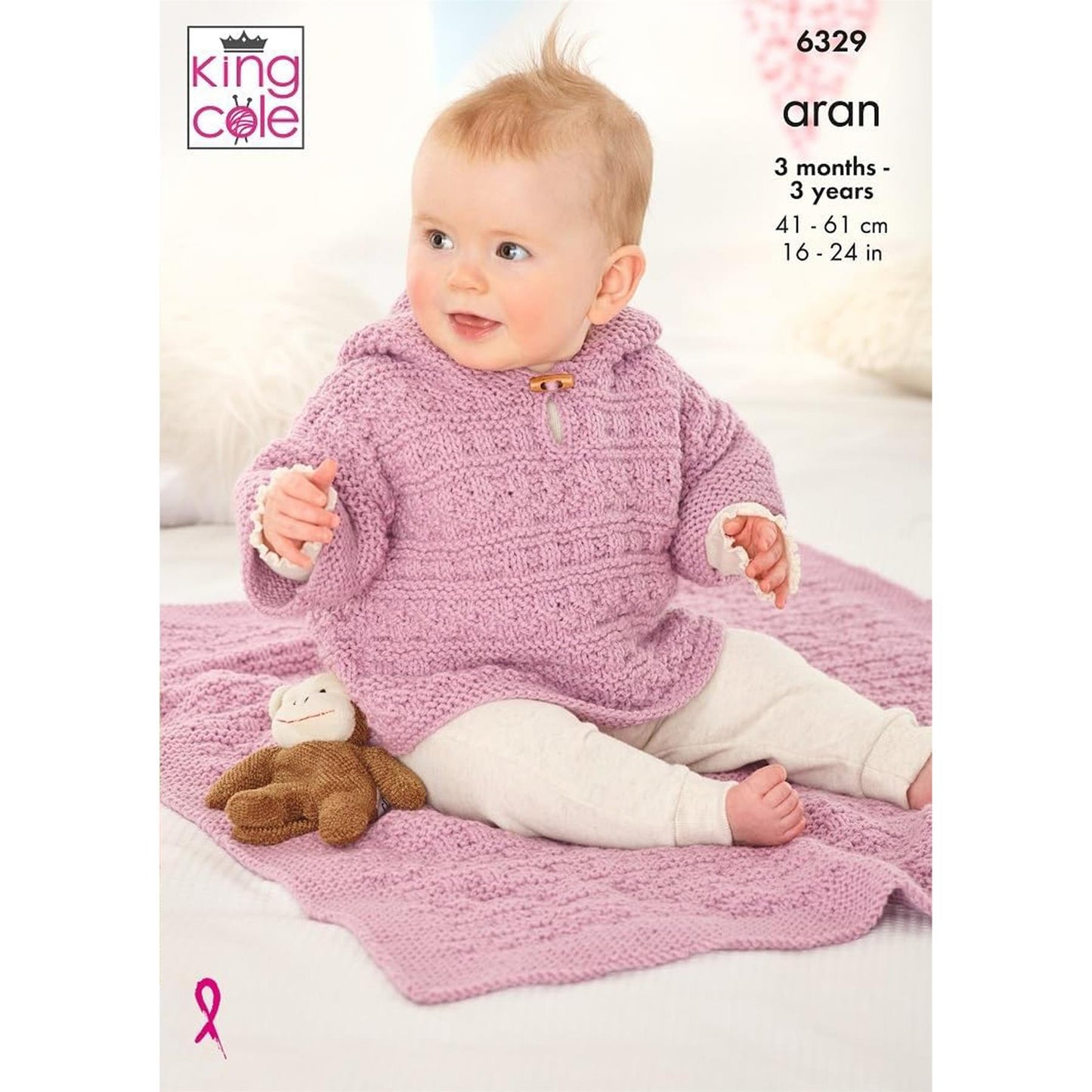 [King Cole] P6329 Pattern - Aran
