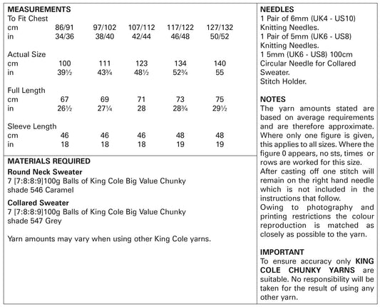 5819 Pattern