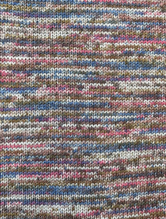 3386172 Batik Elements Swirl Rainbow 80% Acrylic 20% Wool Yarn - 100g Double Knit