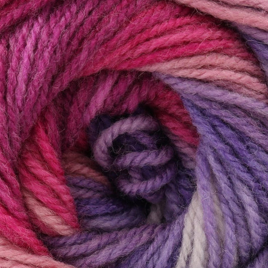 AU07 Aurora Multi-Coloured 80% Acrylic, 20% Wool Yarn - 100g Double Knit