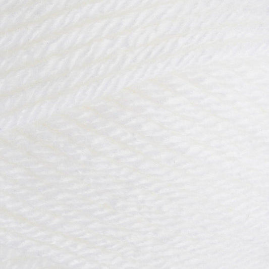9061001 Special Chunky White (1001) 100% Premium Acrylic Yarn - 100g Chunky
