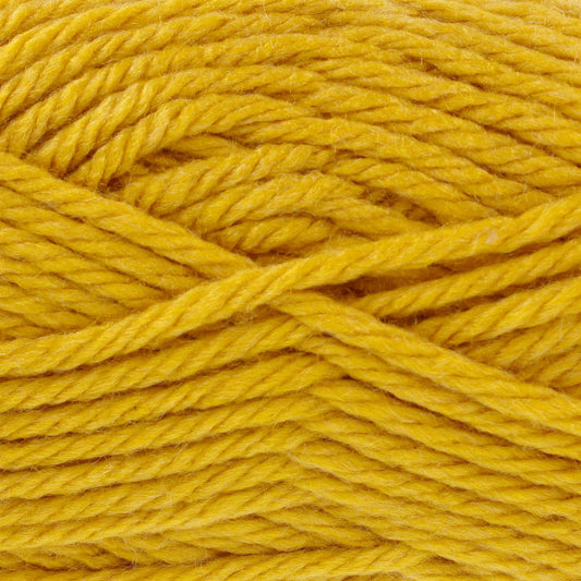 643121 Big Value Super Mustard Yarn - 81M, 100g Chunky