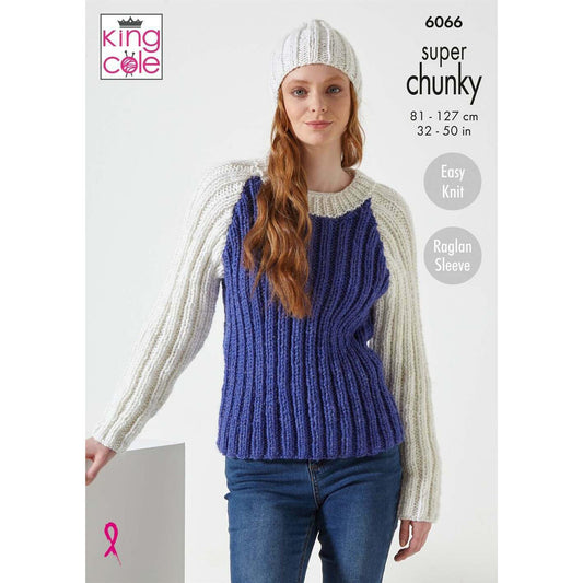 [King Cole] P6066 Pattern - Super Chunky