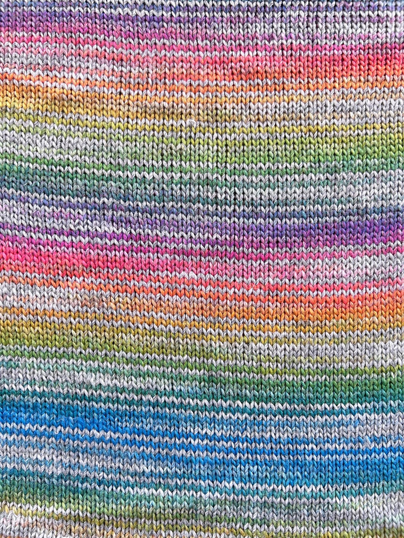 3376151 Knit Me, Crochet Me Rainbow (6151) 80% Acrylic 20% Wool Yarn - 100g Double Knit