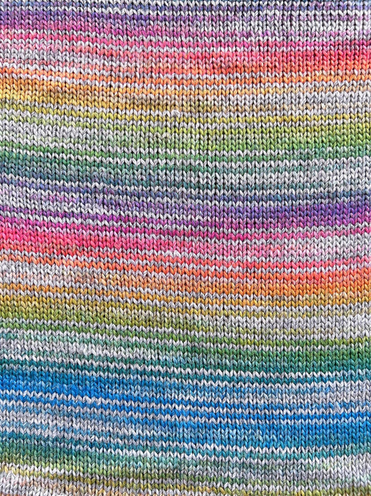 3376151 Knit Me, Crochet Me Rainbow (6151) 80% Acrylic 20% Wool Yarn - 100g Double Knit