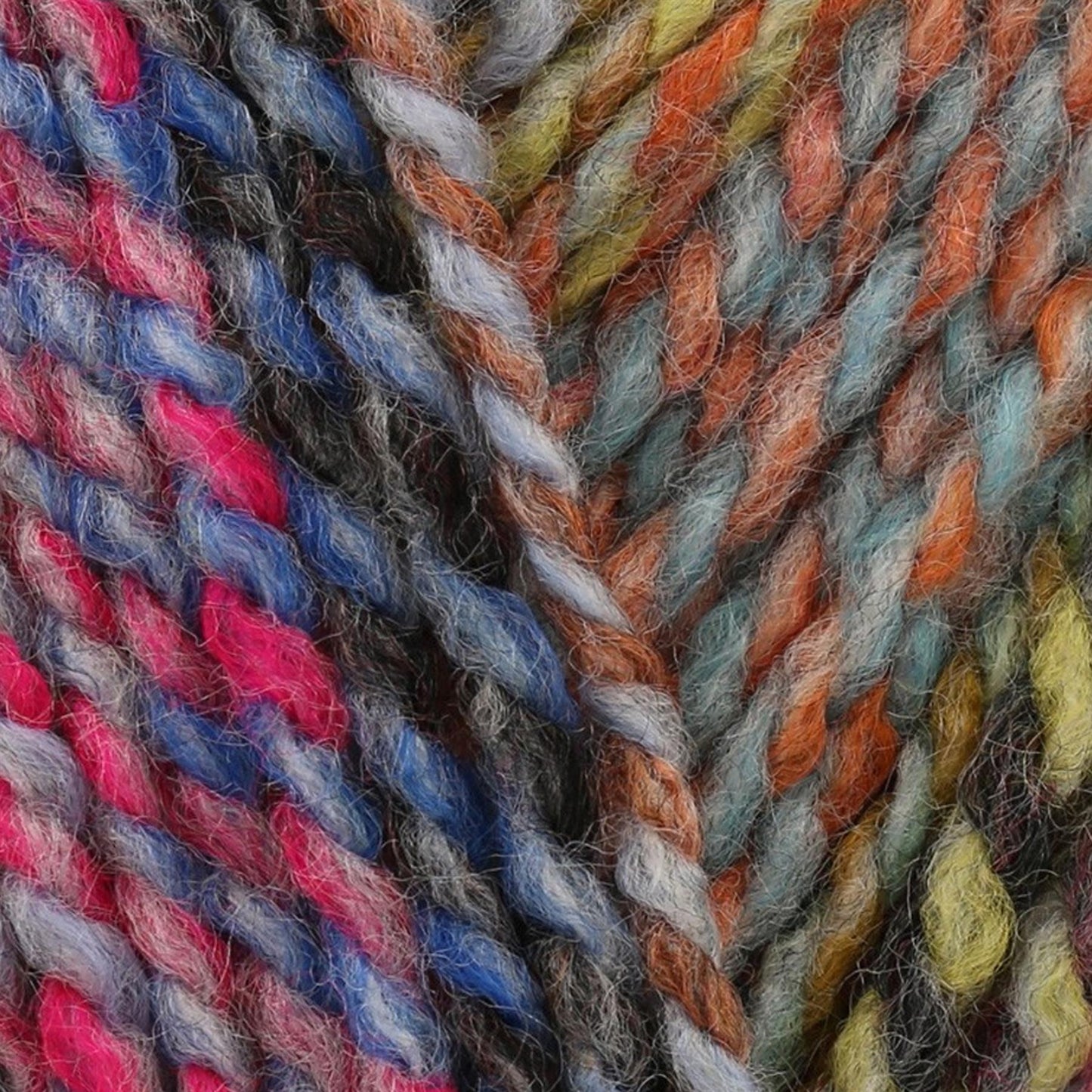 MC112 Marble Chunky Multi-Coloured 100% Premium Acrylic Yarn - 200g Chunky