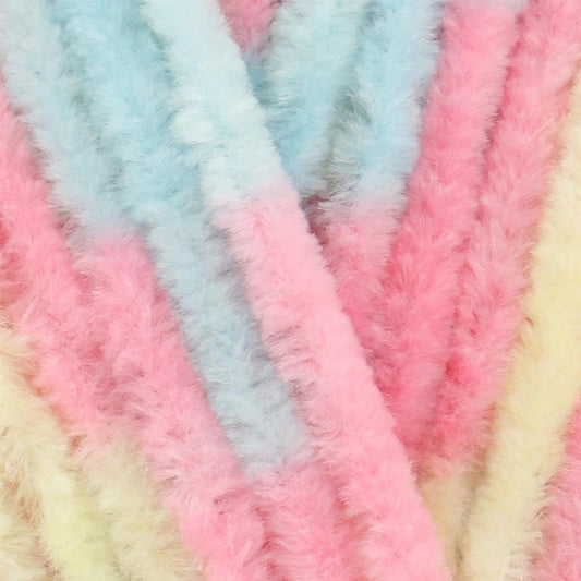 B39 Flutterby Chunky Multi-Coloured 100% Supersoft Polyester Yarn - 100g Chunky