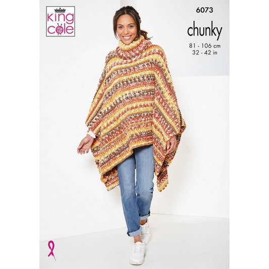 [King Cole] P6073 Pattern - Chunky