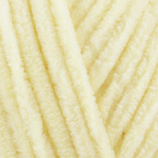 B9 Flutterby Chunky Yellow 100% Supersoft Polyester Yarn - 100g Chunky
