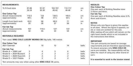 6019 Pattern